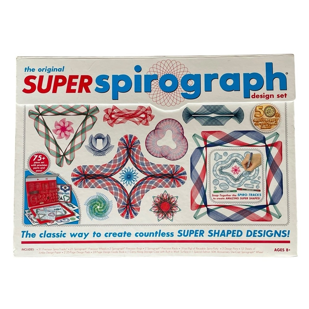 Super Spirograph 50th Anniversary Special Edition Design Set